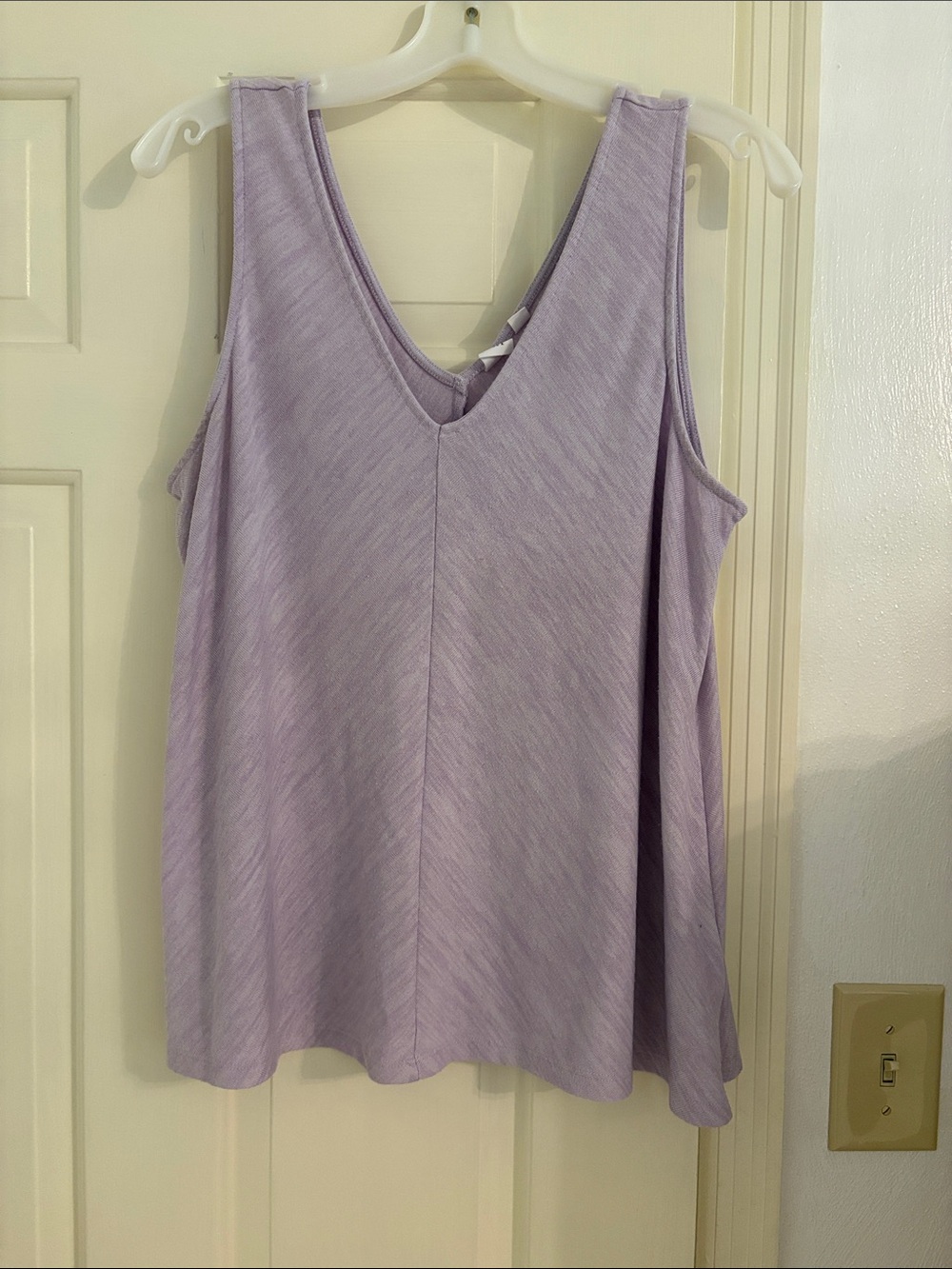 GAP Lavender V-Neck Swing Tank